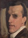Self portrait with glasses